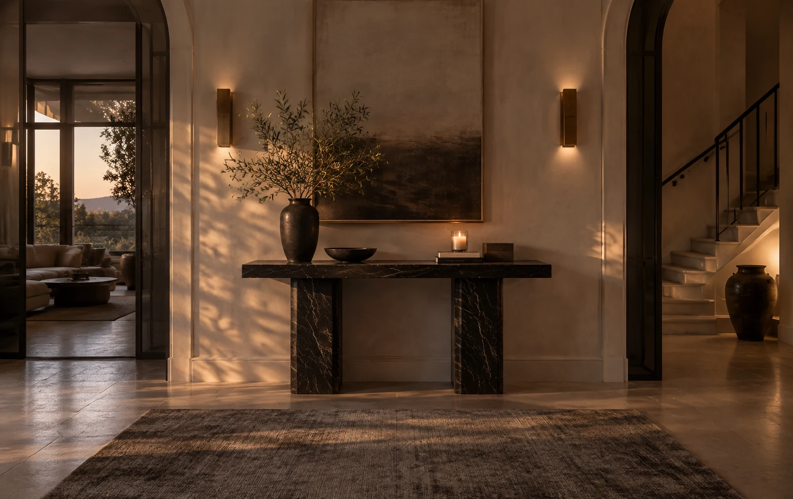 Atmósfera elegante de la casa ZerunHome